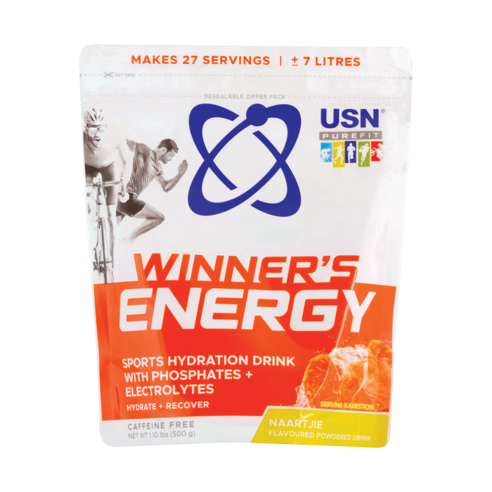 USN Winner's Energy Hydration Drink Naartjie 500g