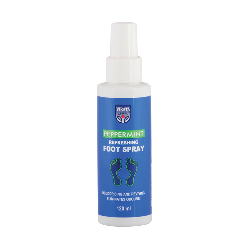 Virata Peppermint Refreshing Foot Spray 120ml