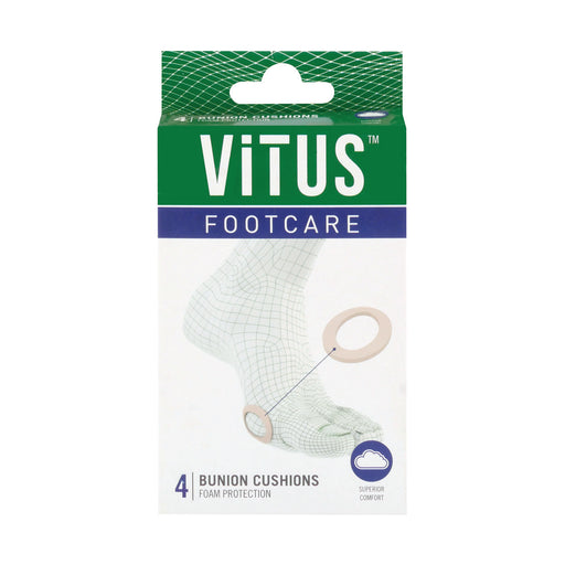 Vitus Bunion Cushions Foam Comfort 4 Pack