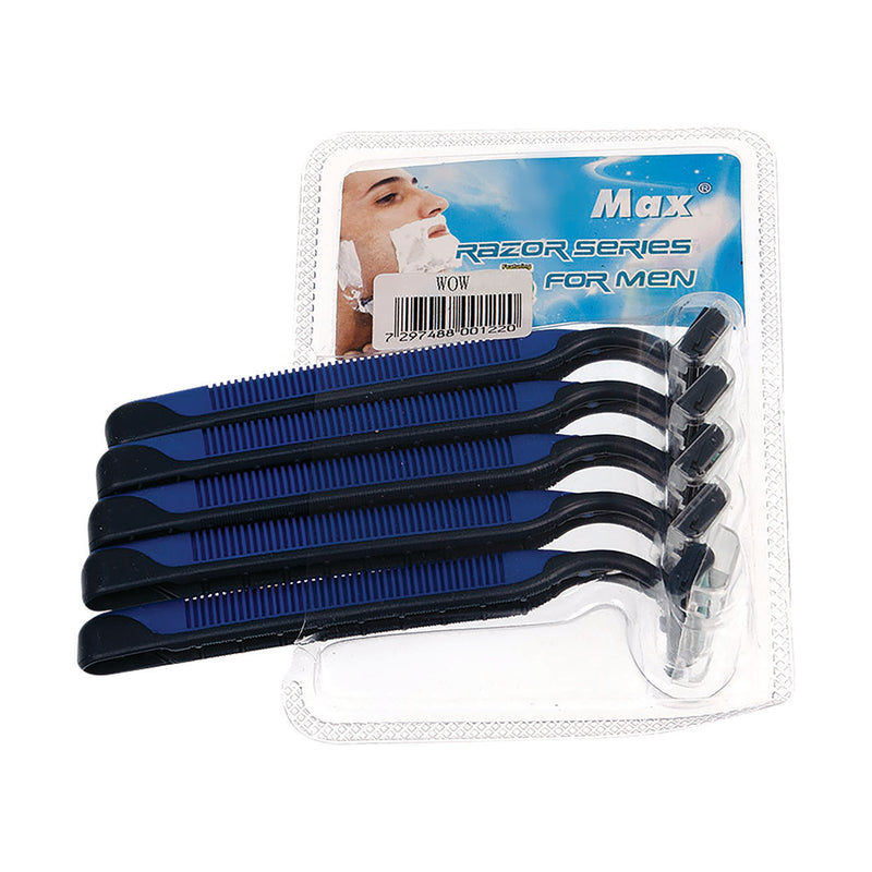 WOW Razor Disposable Blue 5 Pack