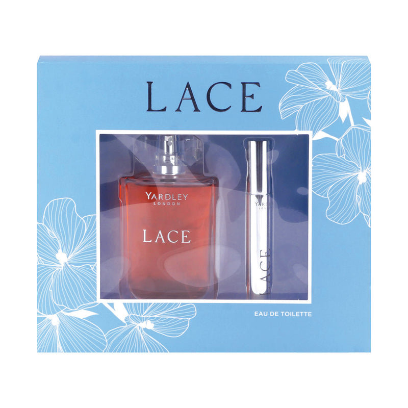 Yardley Lace Eau De Toilette Combo Pack 100ml + 15ml
