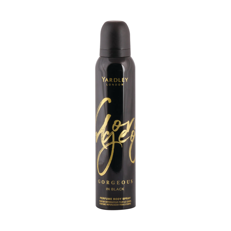 Yardley Perfume Body Spray Georeous in Black 150ml