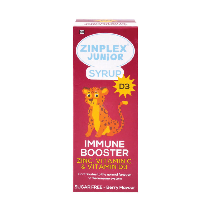 Zinplex Junior Xylitol & Vitamin D3 Syrup 200ml