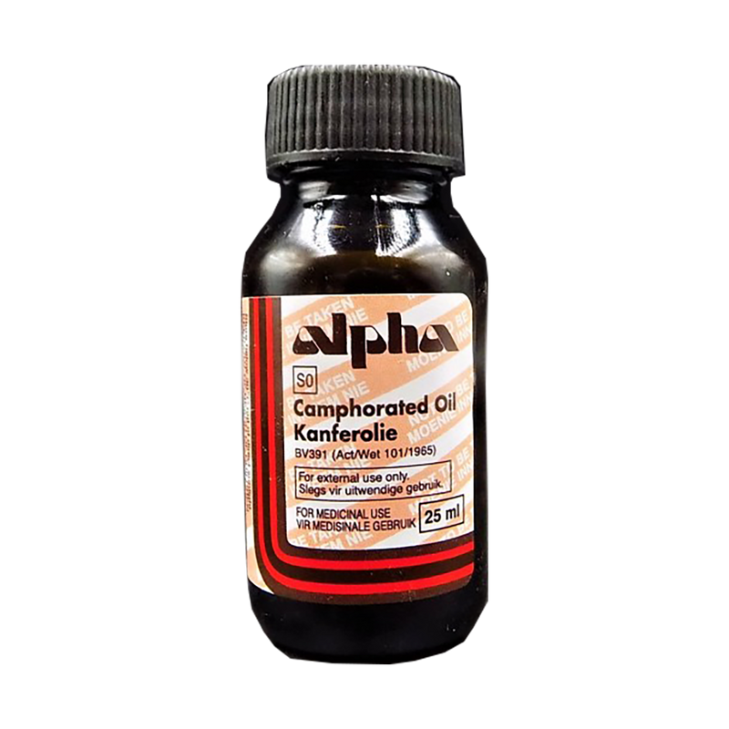 Alpha Camphorated Oil 25ml