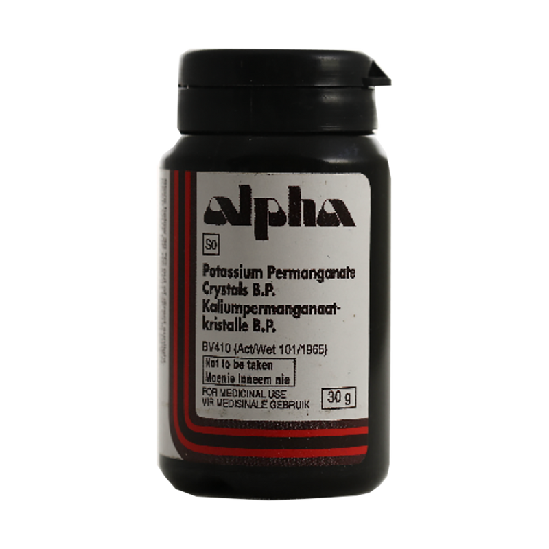 Alpha Potassium Permanganate 30g