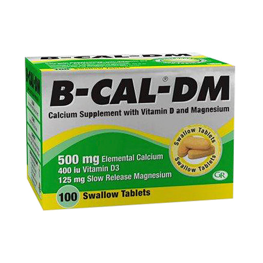 B-Cal-DM Calcium Supplement 100 Tablets