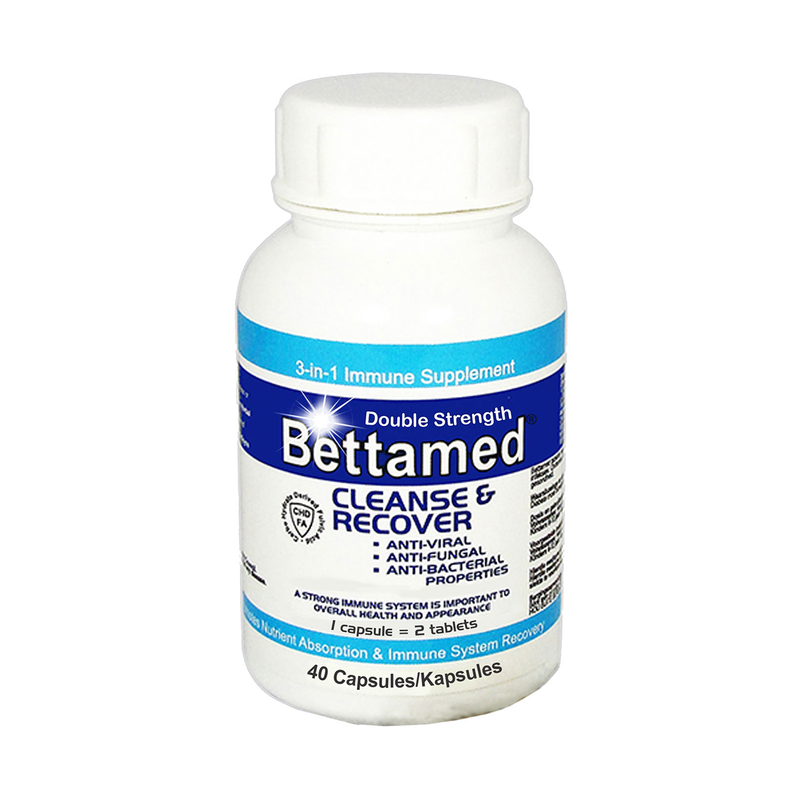 Bettamed Cleanse & Recover Double Strength 40 Capsules