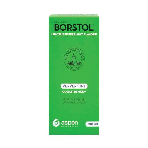 Borstol Cough Syrup Peppermint 100ml