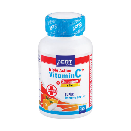 CNT Triple Action Vitamin C with Selenium and Zinc 60 Capsules