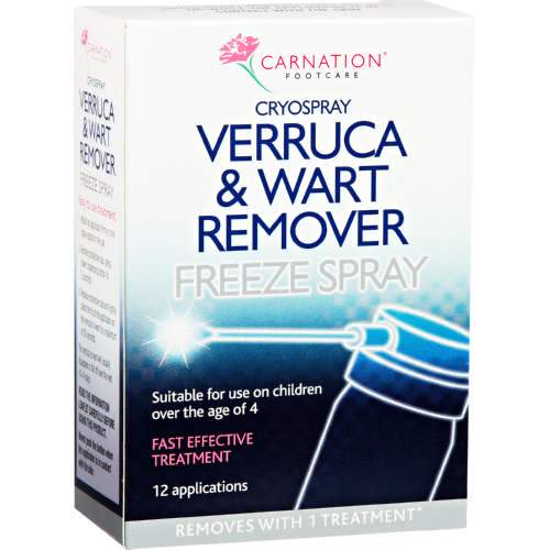 Carnation Cryospray Verruca & Wart Remover Freeze Spray
