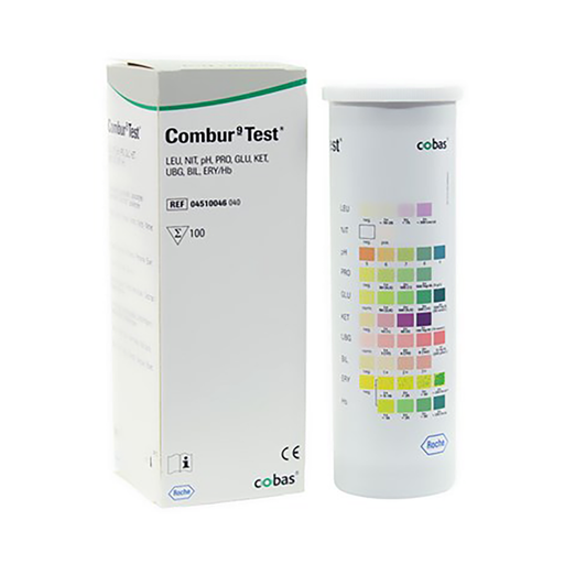 Combur-9 100 Test Strips