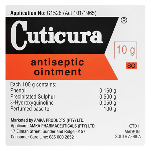 Cuticura Antiseptic Ointment 10g