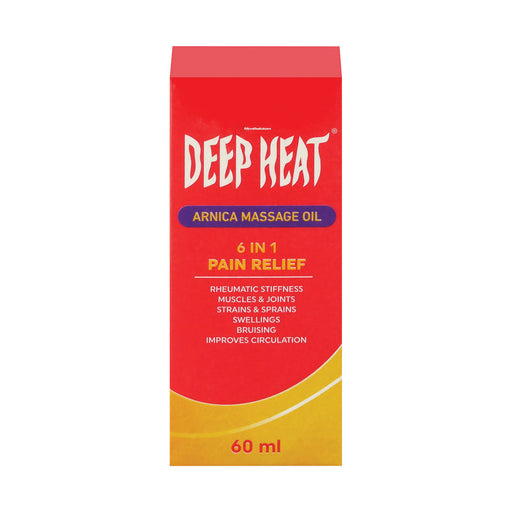 Deep Heat Arnica Massage Oil 60ml