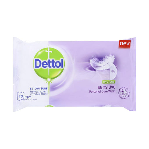 Dettol Hygiene Wipes Sensitive 40