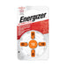 Energizer Hearing Aid Battery ZA13 Orange 4 PACK