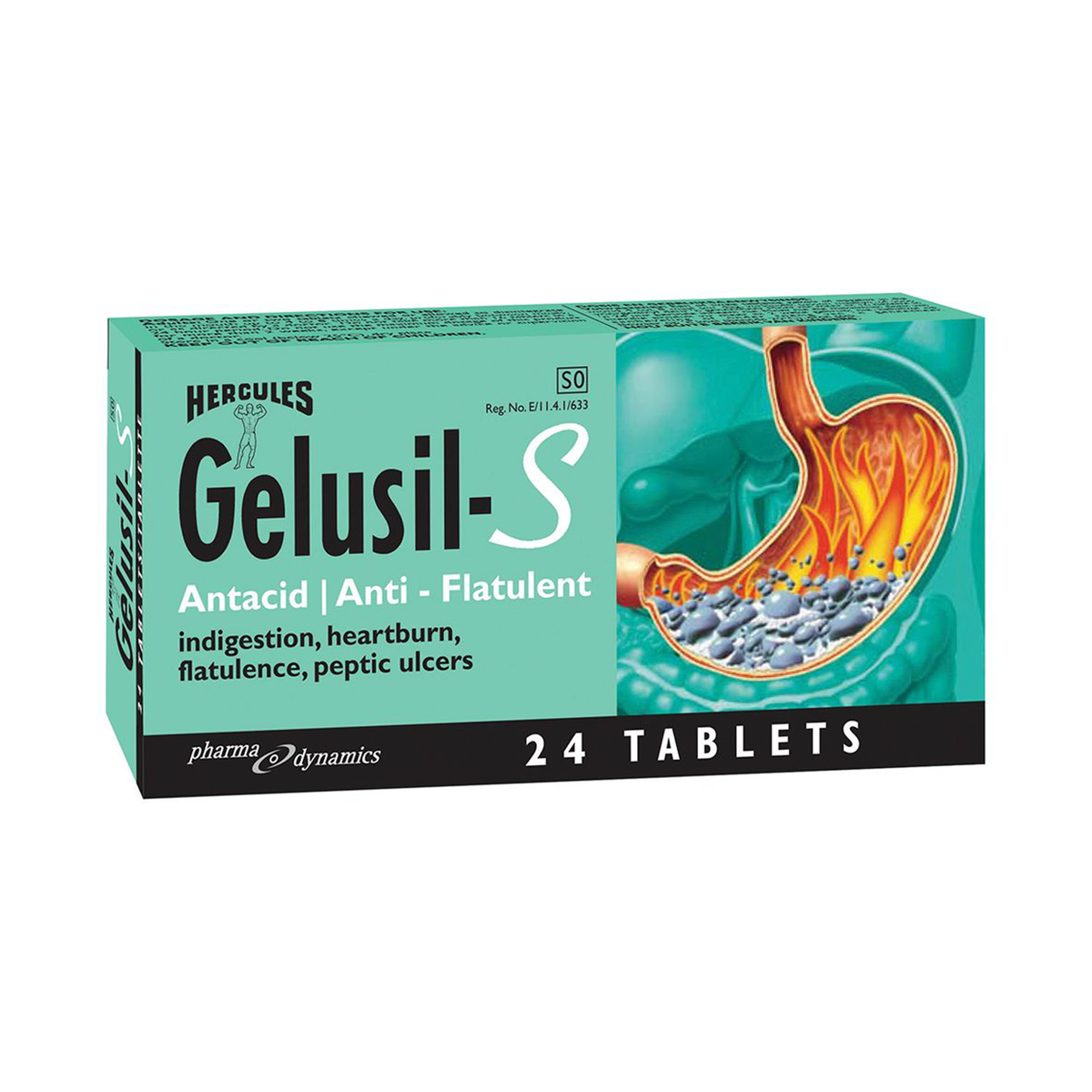 Gelusil-S 24 Tablets — Maximed Pharmacy Gelusil-S 24 Tablets — Maximed Pharmacy