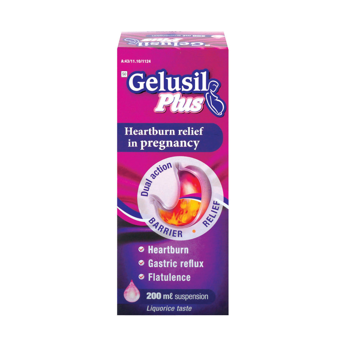 Gelusil Plus Suspension 200ml Maximed
