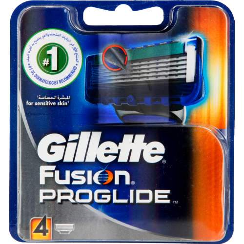 Gillette Fusion Proglide 4 Pack