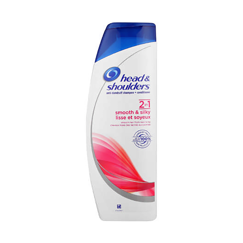 Head & Shoulders 2-In-1 Anti-Dandruff Shampoo & Conditioner Smooth & Silky 400ml