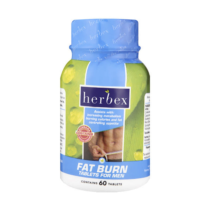 Herbex Fat Burn Tablets For Men 60 Tablets