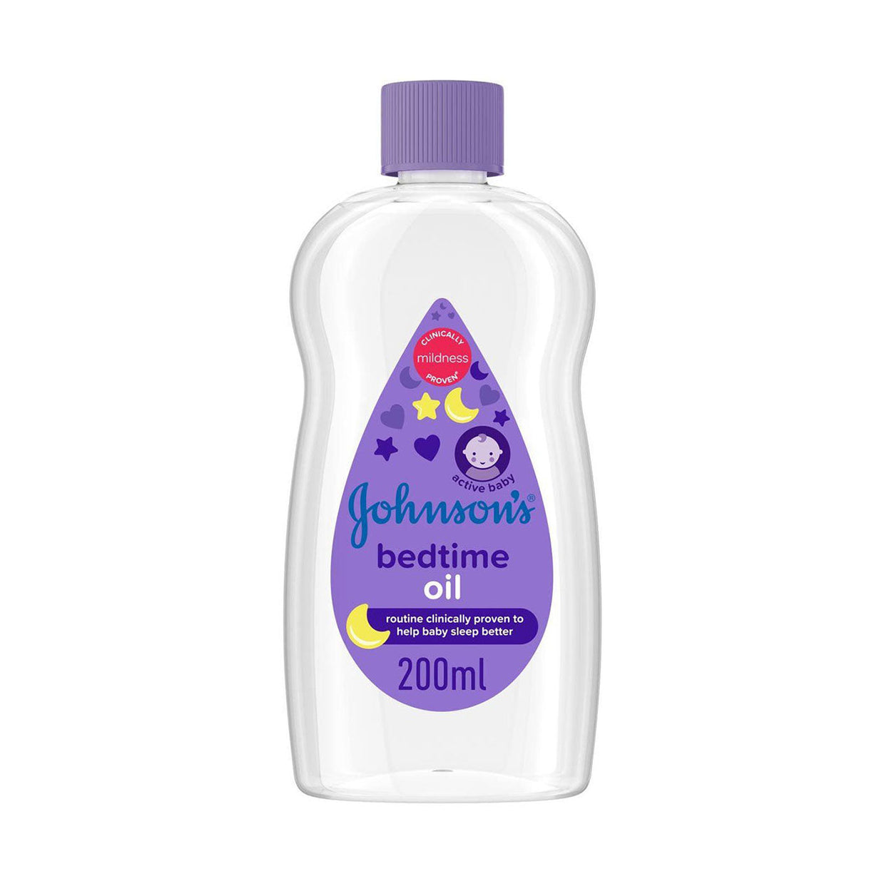 Johnson's Baby Oil Bedtime 200ml Maximed