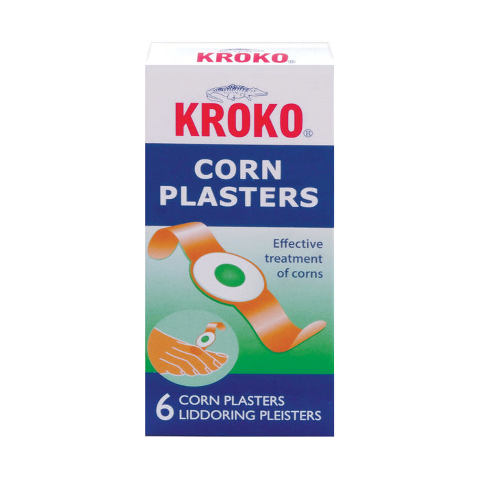 Kroko Corn Cap Medicated Corn Plasters 6 Pack