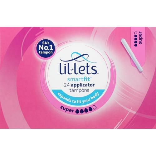 Lil-Lets Applicator Tampons Super 24 Tampons