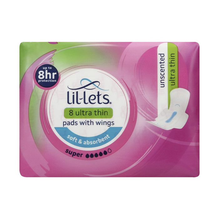 Lil-Lets Ultra Super Unscented Pads 8 Pads