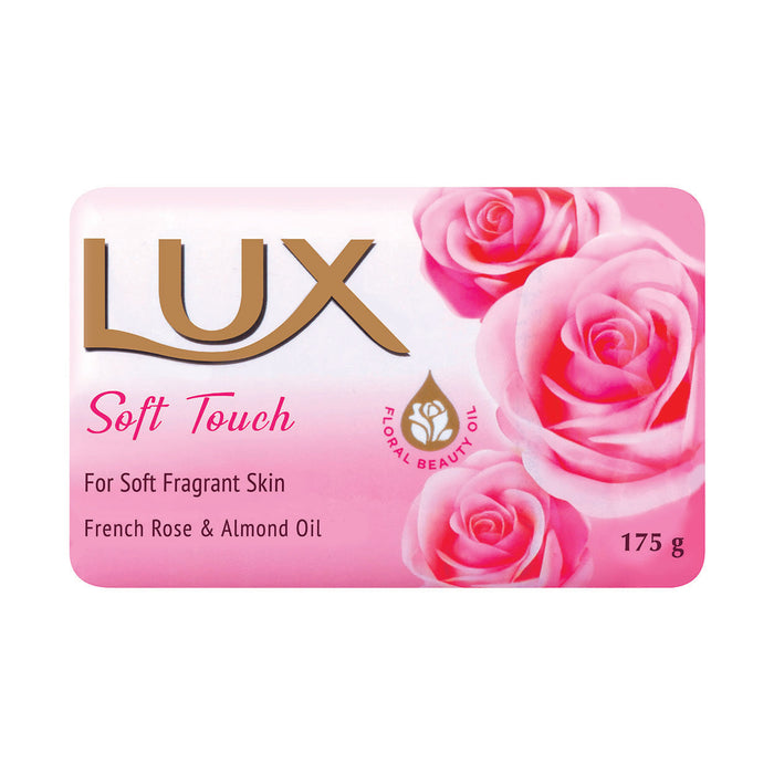 Lux Soft Touch French Rose & Almond Oil Soap 175g