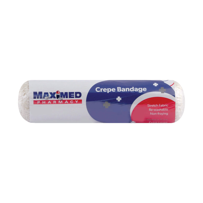 Maximed Crepe Bandages 150mm With Clip