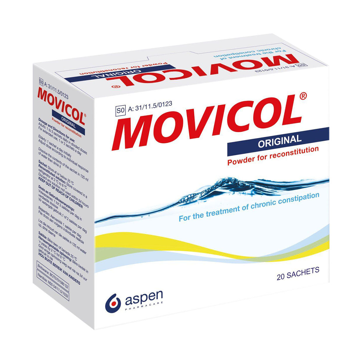 Movicol 20 Sachets — Maximed Pharmacy