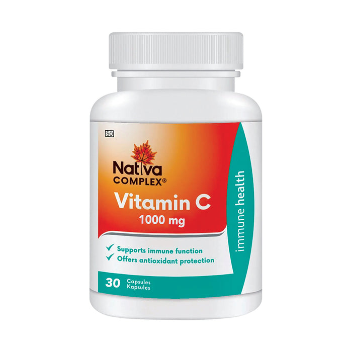 Nativa Vitamin C 1000mg 30 Capsules