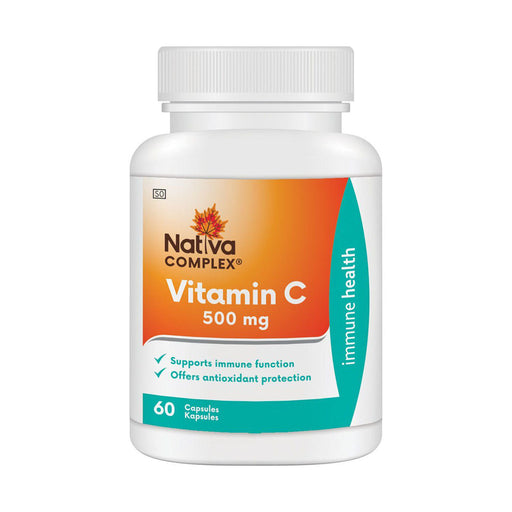 Nativa Vitamin C 500mg 60 Capsules