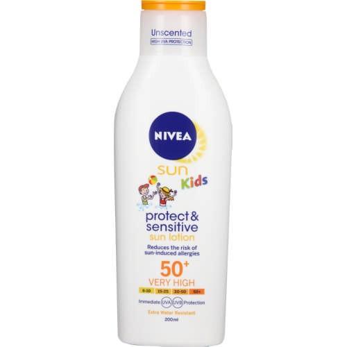 Nivea Sun Kids SPF50 Plus Sun Lotion 200ml