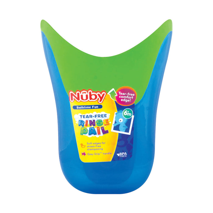 Nuby Tear-Free Rinse Pail - Blue