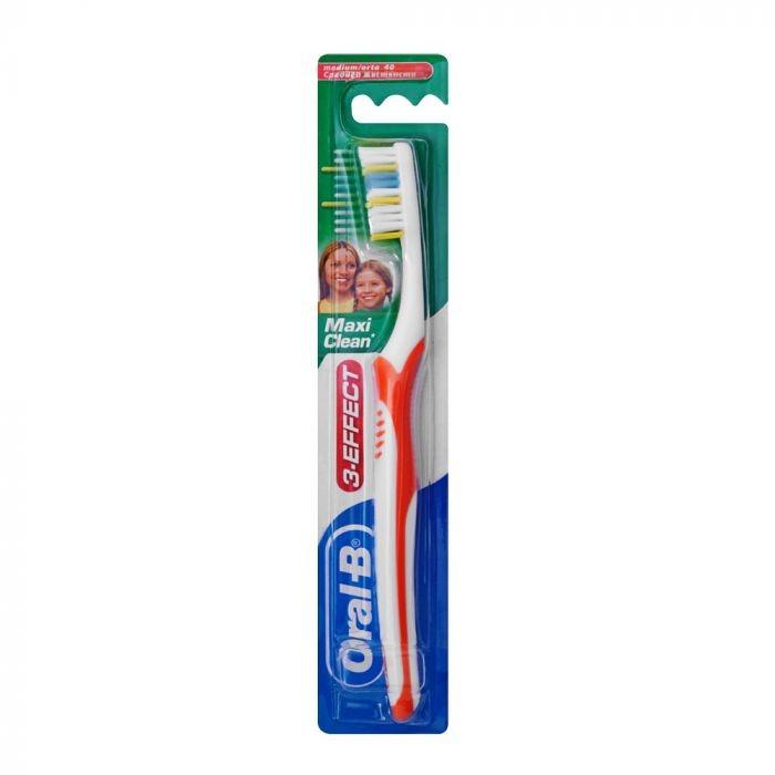 Oral B Toothbrush 3 Effect Maxi Clean 40 Medium