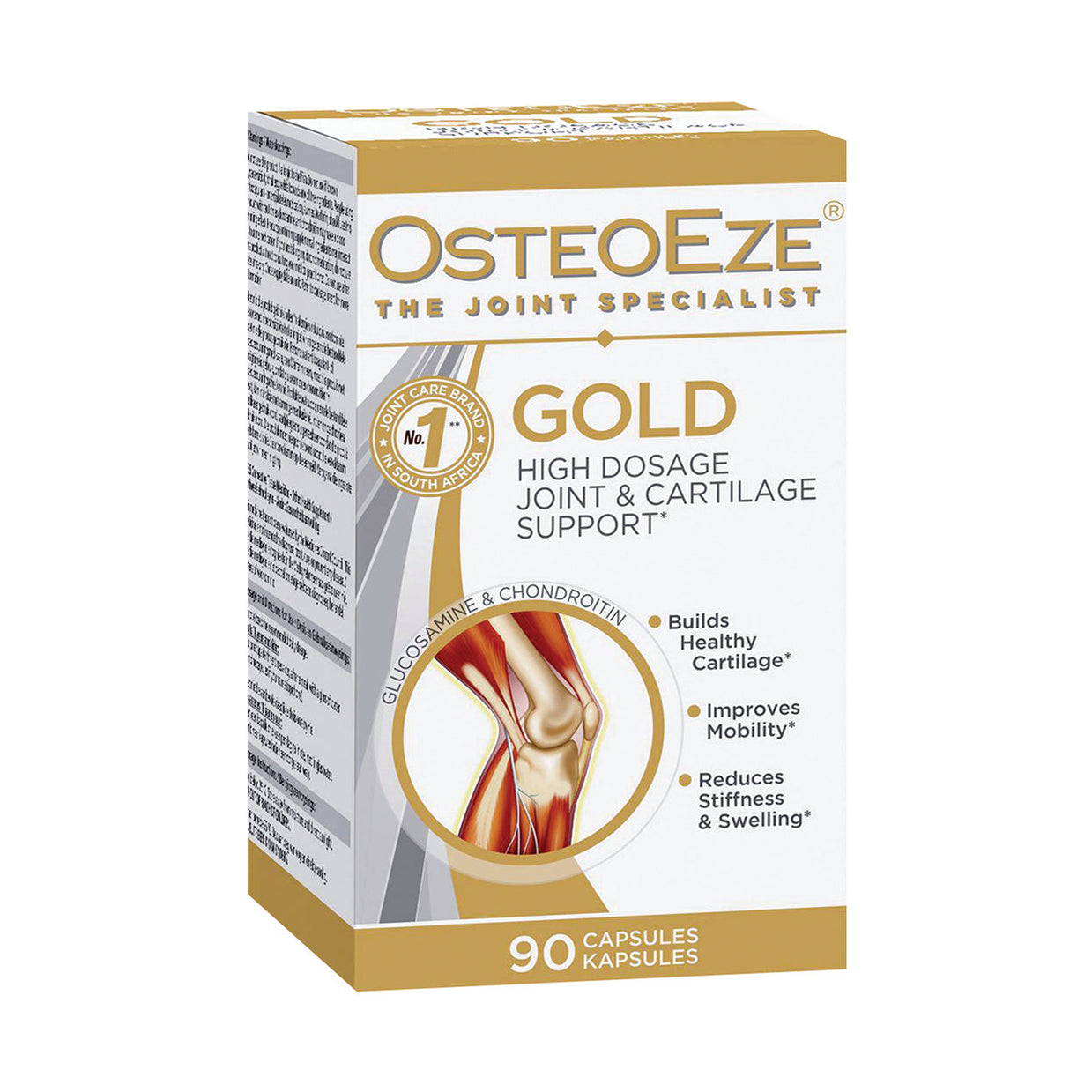 Osteoeze Gold High Potency Joint Formula 90 Capsules Maximed