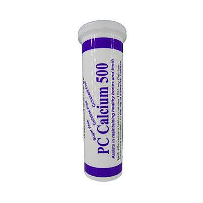 PC Calcium 500mg 10 Effervscent Tablets