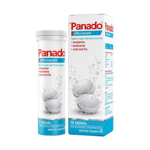 Panado Paracetamol 500mg 16 Effervescent Tablets