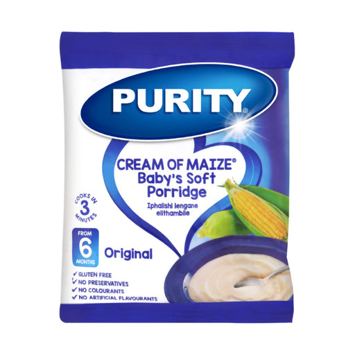 Purity Cream of Maize Soft Porridge 6+ Months Original 400g