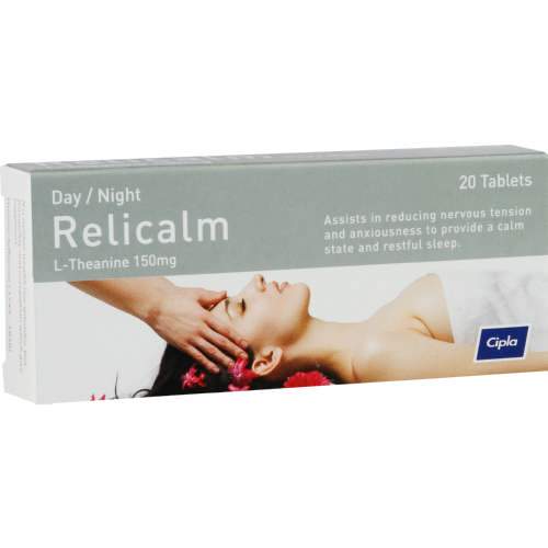Relicalm Day & Night 20 Tablets we have you covered — Maximed Pharmacy