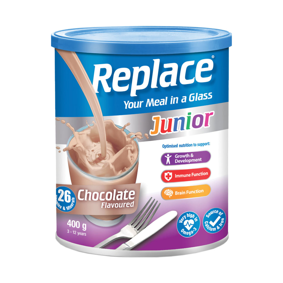 Replace Classic Chocolate 400g Powder main image 1
