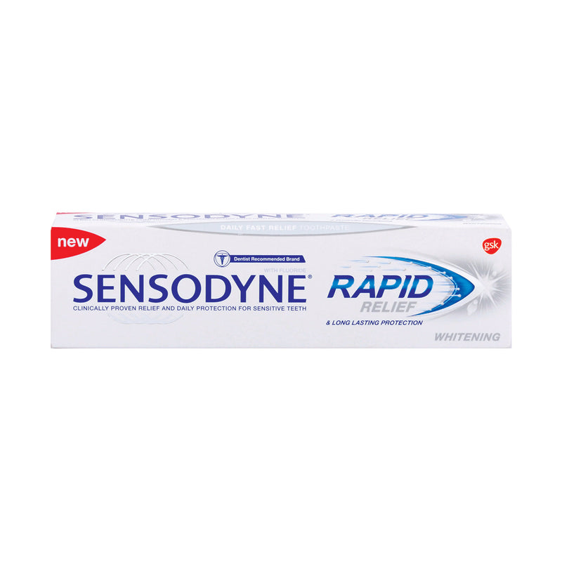 Sensodyne Toothpaste Rapid Relief Whitening 75ml