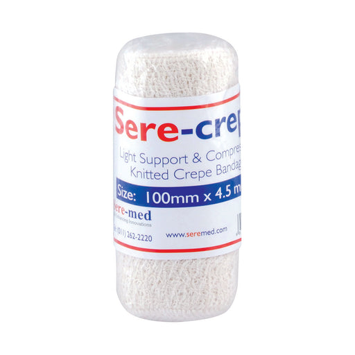 Sere-Crepe Bandage 100mm x 4.5m