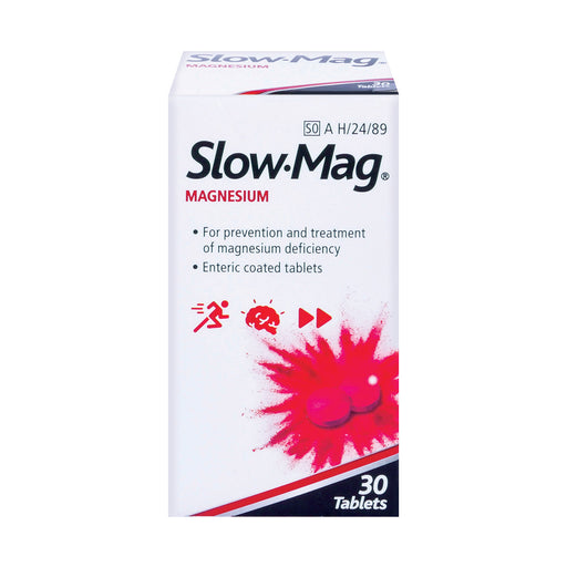 Slow-Mag Magnesium Supplement 30 Tablets