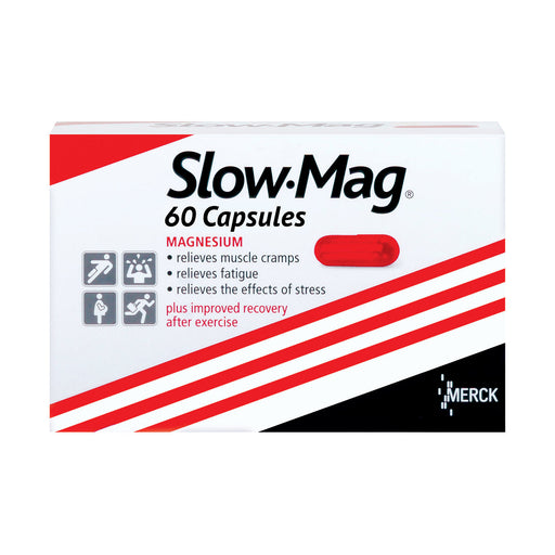 Slow-Mag Magnesium Supplement 60 Capsules