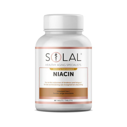 Solal Niacin Vitamin B3 35mg 60 Tablets