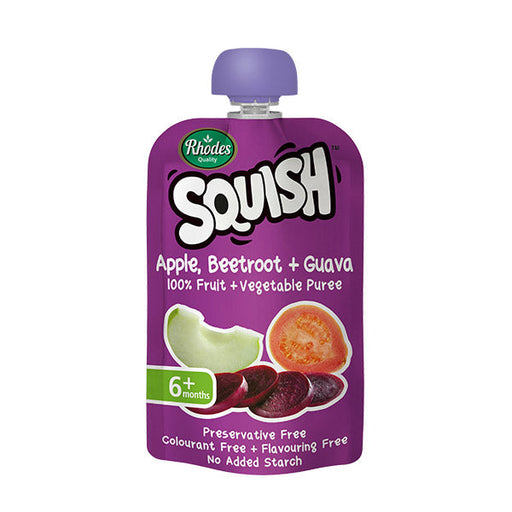 Squish Baby Food Apple, Beetroot & Guava 110ml