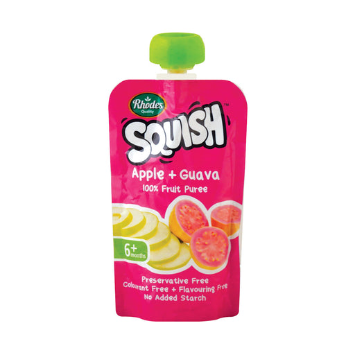 Squish Baby Food Apple & Guava 110ml