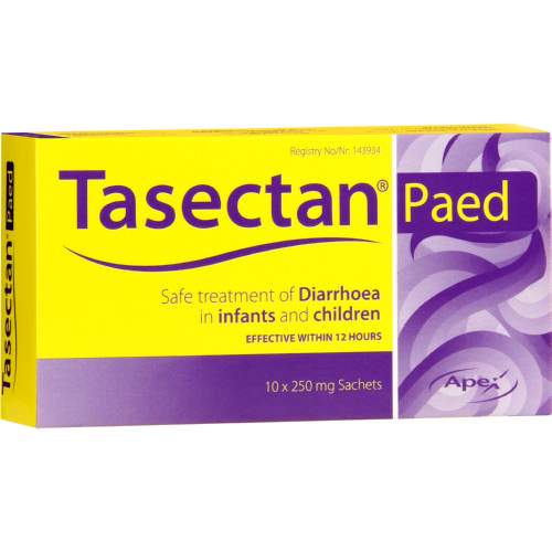 Tasectan Paed for Diarrhea 250 mg 10 Sachets